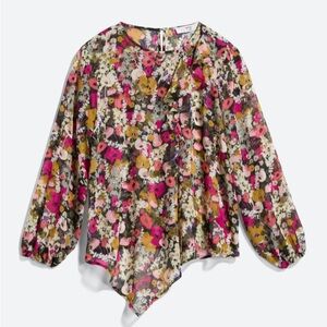 Phayton Asymmetrical Blouse by wisp